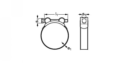 Collier robuste - Plan