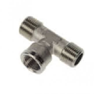 Té nickelé mâle conique au centre femelle cylindrique - LEGRIS 0928