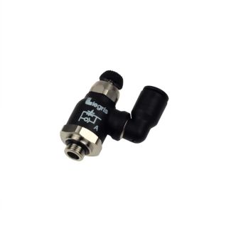 Régleur de débit orientable échappement BSP cylindrique - LEGRIS 7040