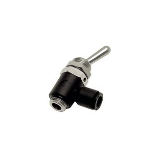 Raccord 3/2 levier basculant mâle admission cylindrique - LEGRIS 7800
