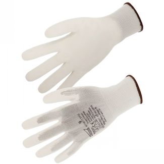 Gant nylon blanc