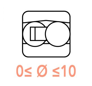 Roulements &agrave; rotules sur billes 0 &agrave; 10