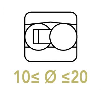 Roulements &agrave; rotules sur billes 10 &agrave; 20