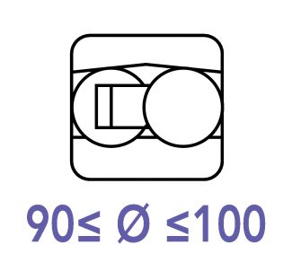 Roulements &agrave; rotules sur billes 90 &agrave; 100