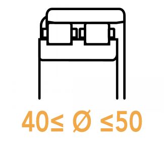 Roulements &agrave; rouleaux cylindriques 40 &agrave; 50