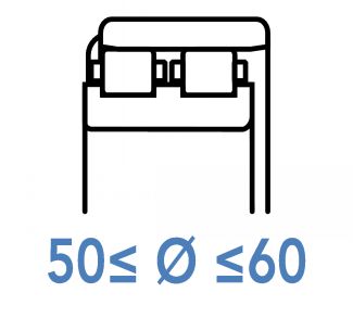 Roulements &agrave; rouleaux cylindriques 50 &agrave; 60