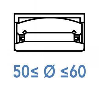Roulements &agrave; aiguilles avec bague int&eacute;rieure 50 &agrave; 60