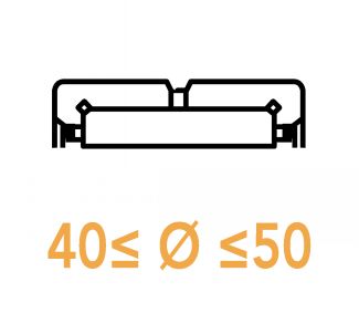 Roulements &agrave; aiguilles sans bague int&eacute;rieure 40 &agrave; 50