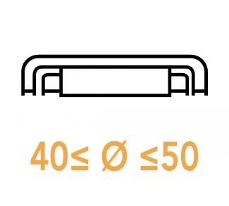 Douilles &agrave; aiguilles 40 &agrave; 50