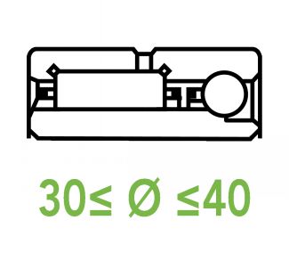 Roulements combin&eacute;s 30 &agrave; 40