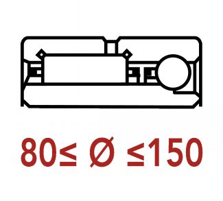Roulements combin&eacute;s 80 &agrave; 150