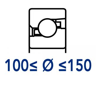 But&eacute;es &agrave; billes 100 &agrave; 150