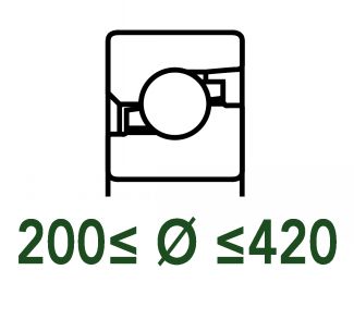 But&eacute;es &agrave; billes 200 &agrave; 420