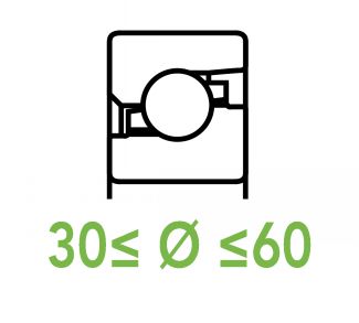 But&eacute;es &agrave; billes 30 &agrave; 60