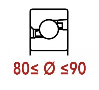 But&eacute;es &agrave; billes 80 &agrave; 90