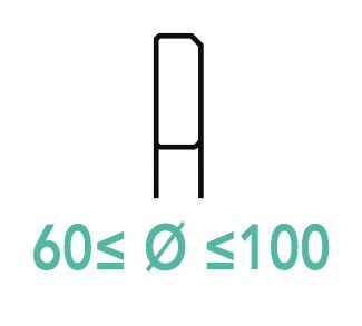 But&eacute;e &agrave; aiguilles 60 &agrave; 100