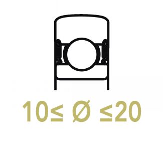 Galets de came 10 &agrave; 20