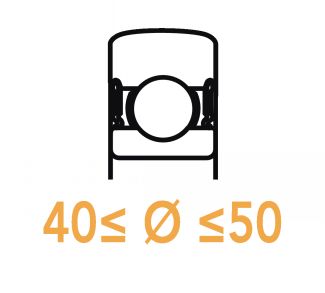 Galets de came 40 &agrave; 50