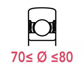 Galets de came 70 &agrave; 80