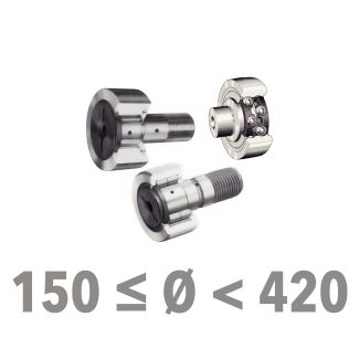 Galets de came sur axe 150 &agrave; 420