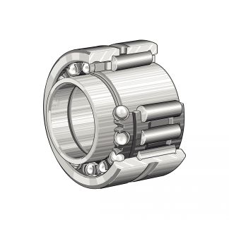 Roulement combiné à aiguilles et à billes, à contact oblique SCHAEFFLER
