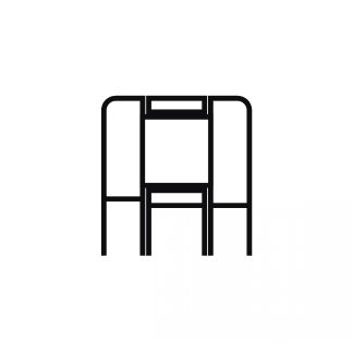 Symbole butée à rouleaux cylindriques R8-114