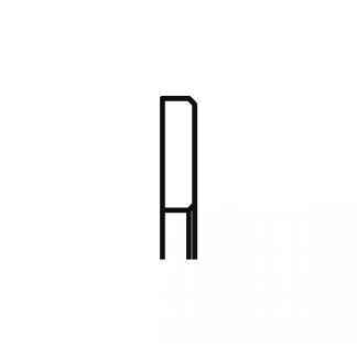 Symbole rondelle de butée Série AS