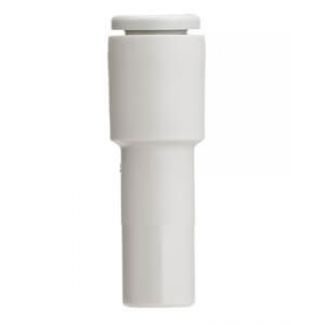 Raccord instantan&eacute; de couleur blanche, r&eacute;ducteur embrochable