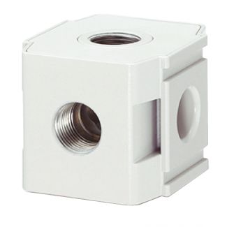 Accessoires modulaires - Y 4 sorties - SMC