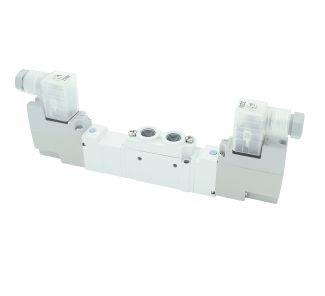 Electrodistributeur 5/3 centre pression à commande électrique