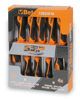 Jeu de 10 tournevis Betagrip