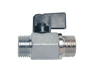 Vanne laiton hexagonale mâle - mâle