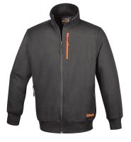 Sweatshirt à capuche avec fermeture éclair longue
