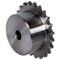 SPROCKETS, STAINLESS STEEL - SIMPLE - PITCH 8 MM 05 B1 - PAS 8 MM (Model : A1-01-050)