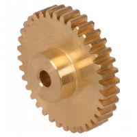 SPUR GEARS, BRASS MODUL 1 - TEETH 6,5MM (Model : A1-283)