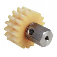 Roues dentées de lubrification en PU denture droite, raccord de lubrification radial