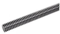 TRAPEZOIDAL SPINDLES, SINGLE THREAD, STEEL EN ACIER ACIER (Model : B4-01)