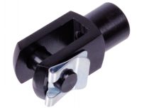 CLEVIS JOINTS AVEC AXE ET RONDELLE DIN 71752 - ALUMINIUM (Model : C1-691)