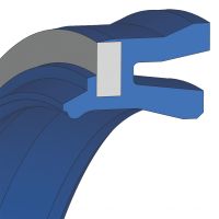 Joint de tige de vérin pneumatique NBR NIPSL