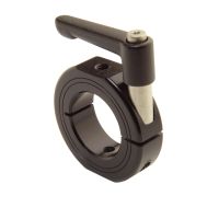 Bague d'arrêt fendue méplatée en une partie