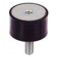 Butée caoutchouc cylindrique type MF