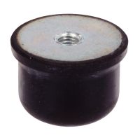 Supports coniques élastiques type KE, acier galvanisé