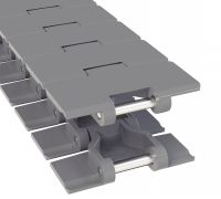 Chaine à palette plastique courbe magnétique PSX