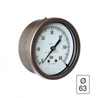 PRECISION PRESSURE GAUGE DIAMÈTRE 63 PRECISION PRESSURE GAUGE DIAMÈTRE 63