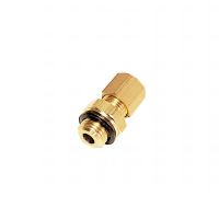 Piquage droit mâle BSP cylindrique joint acier zinc NBR - LEGRIS 010A