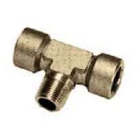 Té femelle BSP cylindrique au centre mâle BSP conique - LEGRIS 0158