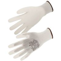 Gant nylon blanc
