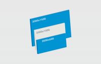 Plaque PU80SH-FG - formats