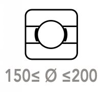 Roulements rigides &agrave; billes 150 &agrave; 200