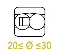 Roulements &agrave; rotules sur billes 20 &agrave; 30